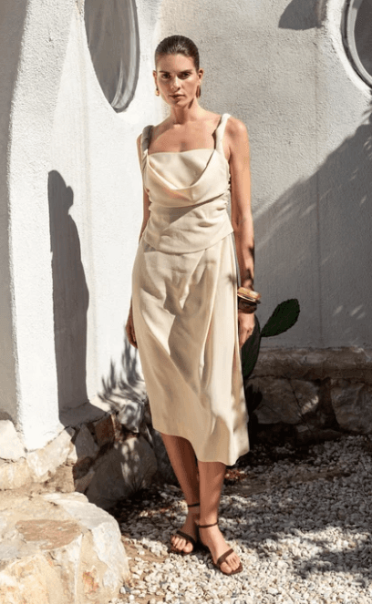 KAMEYA - BEJ ELBİSE